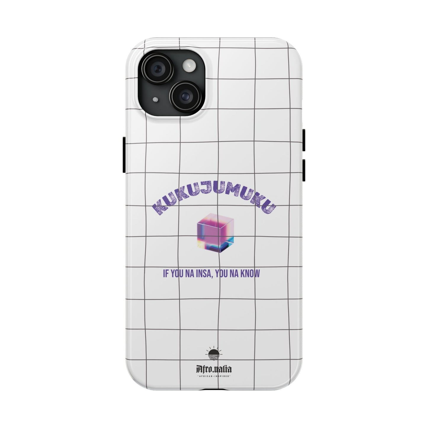Kukujumuku Black Tough Phone Cases