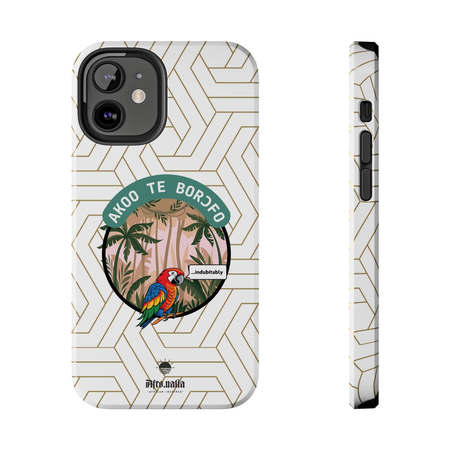 Akoo Te Borɔfo Tough Phone Cases