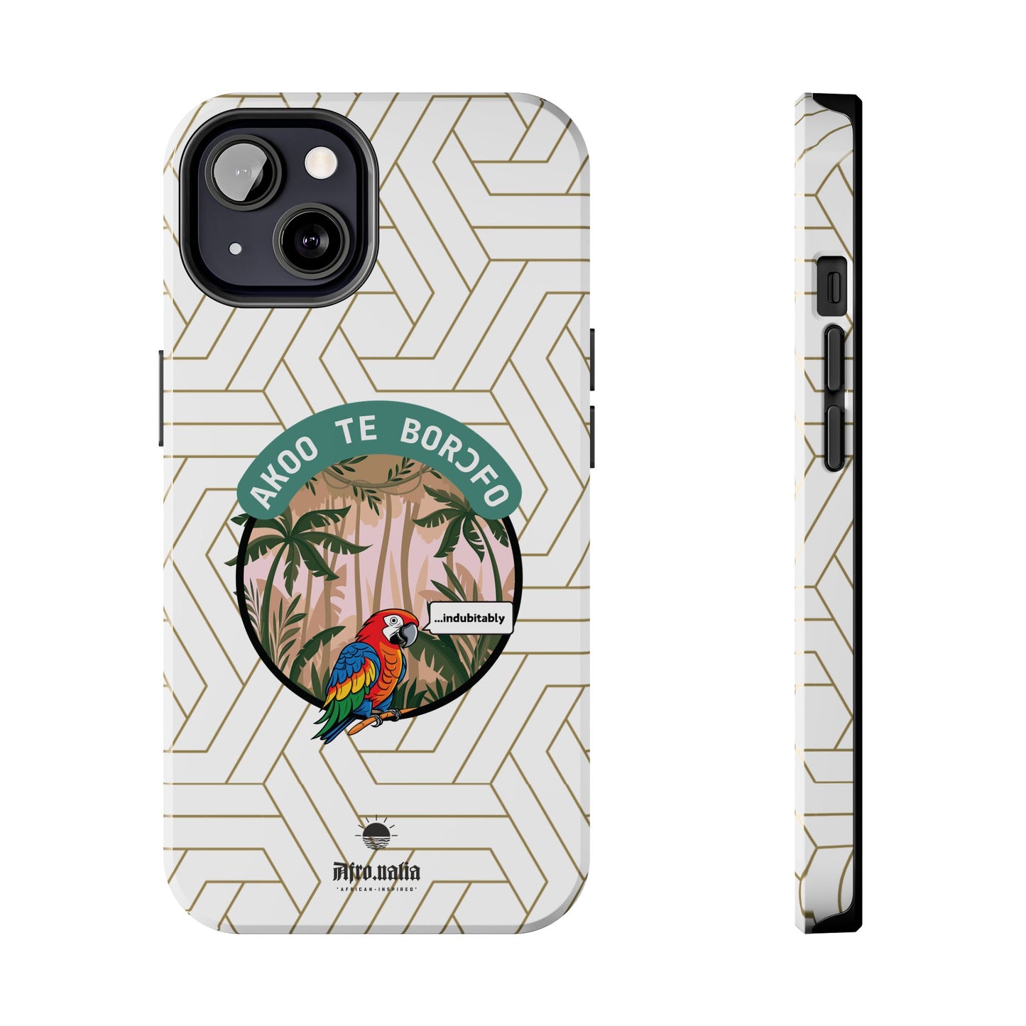 Akoo Te Borɔfo Tough Phone Cases