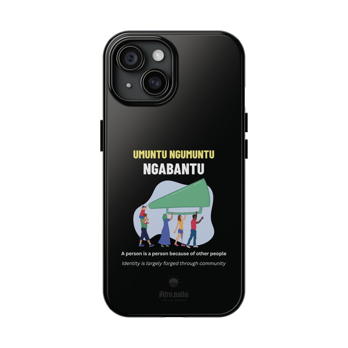 Umuntu Tough Phone Cases