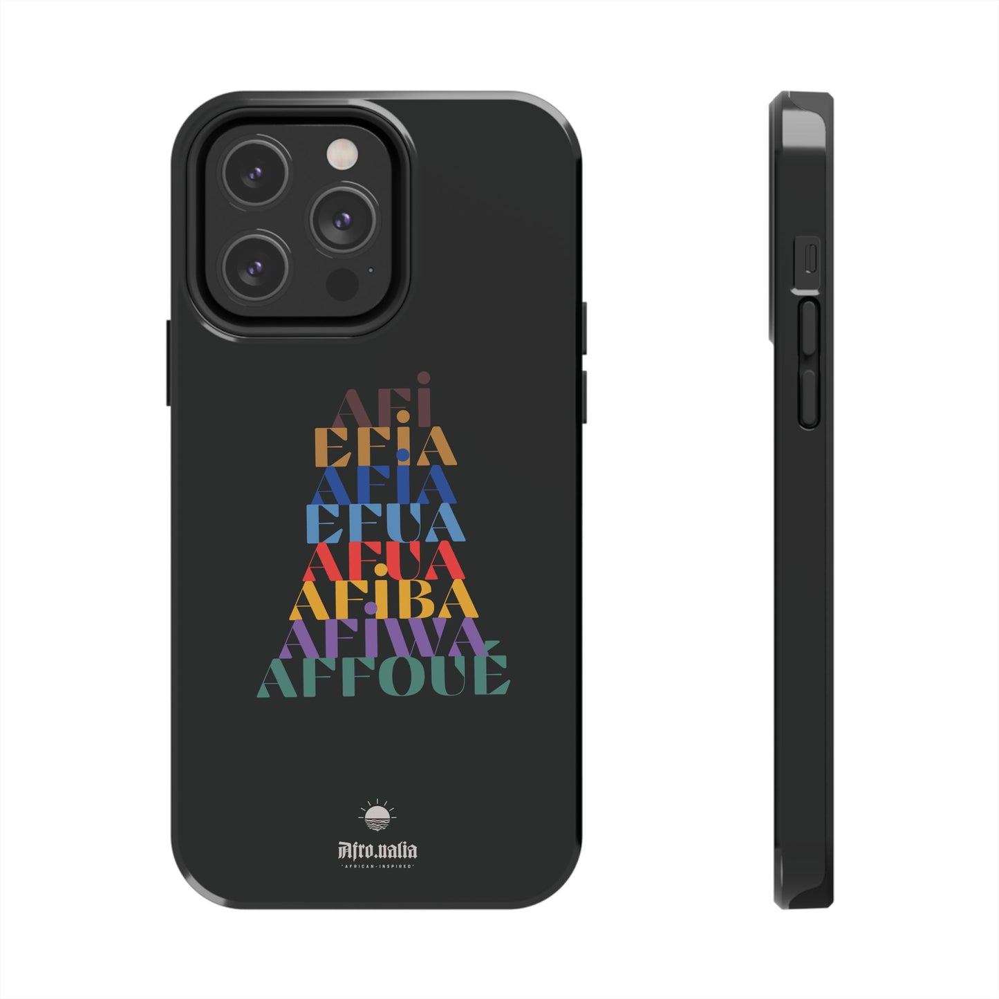 The Shapes of Afia Tough Phone Cases