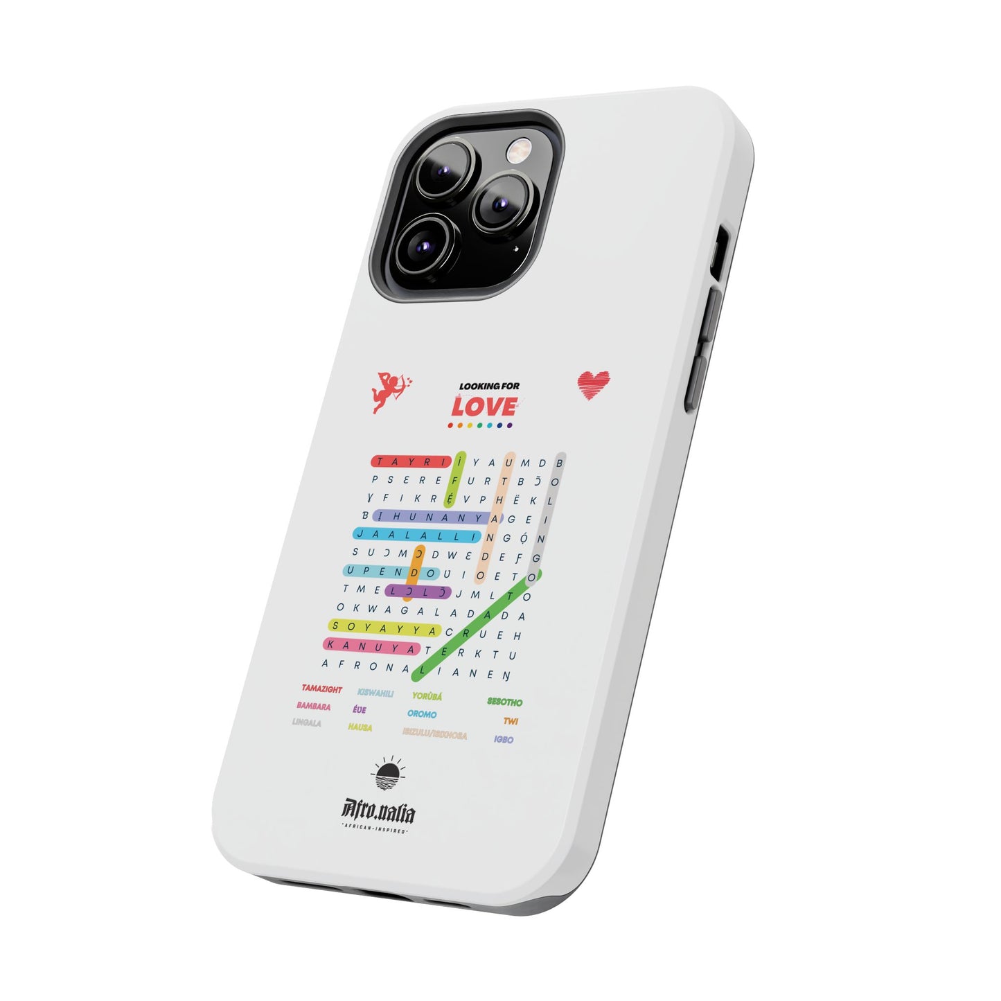 Looking for Love Phone Case - White