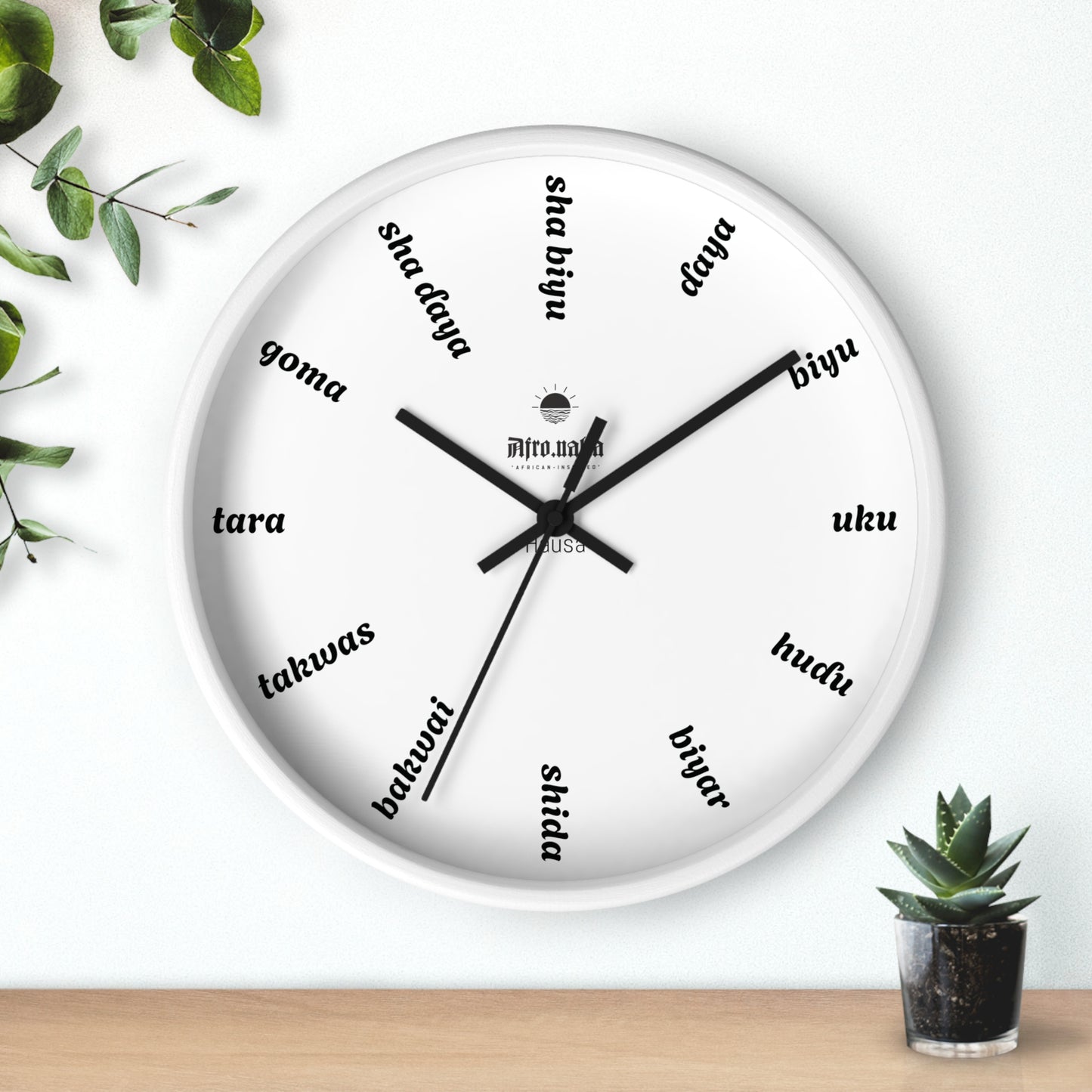Hausa Wall Clock