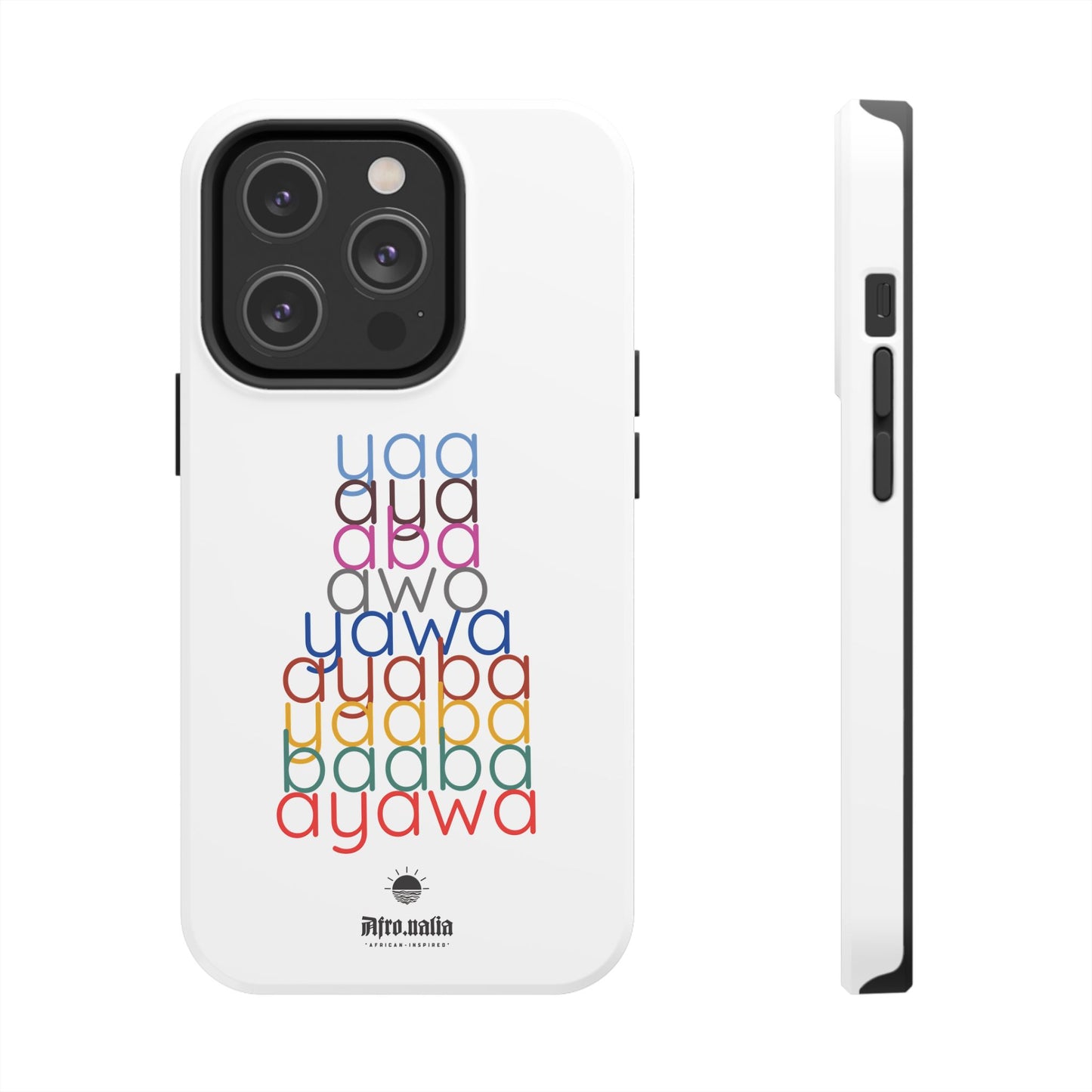 The Shapes of Yaa Tough Phone Cases