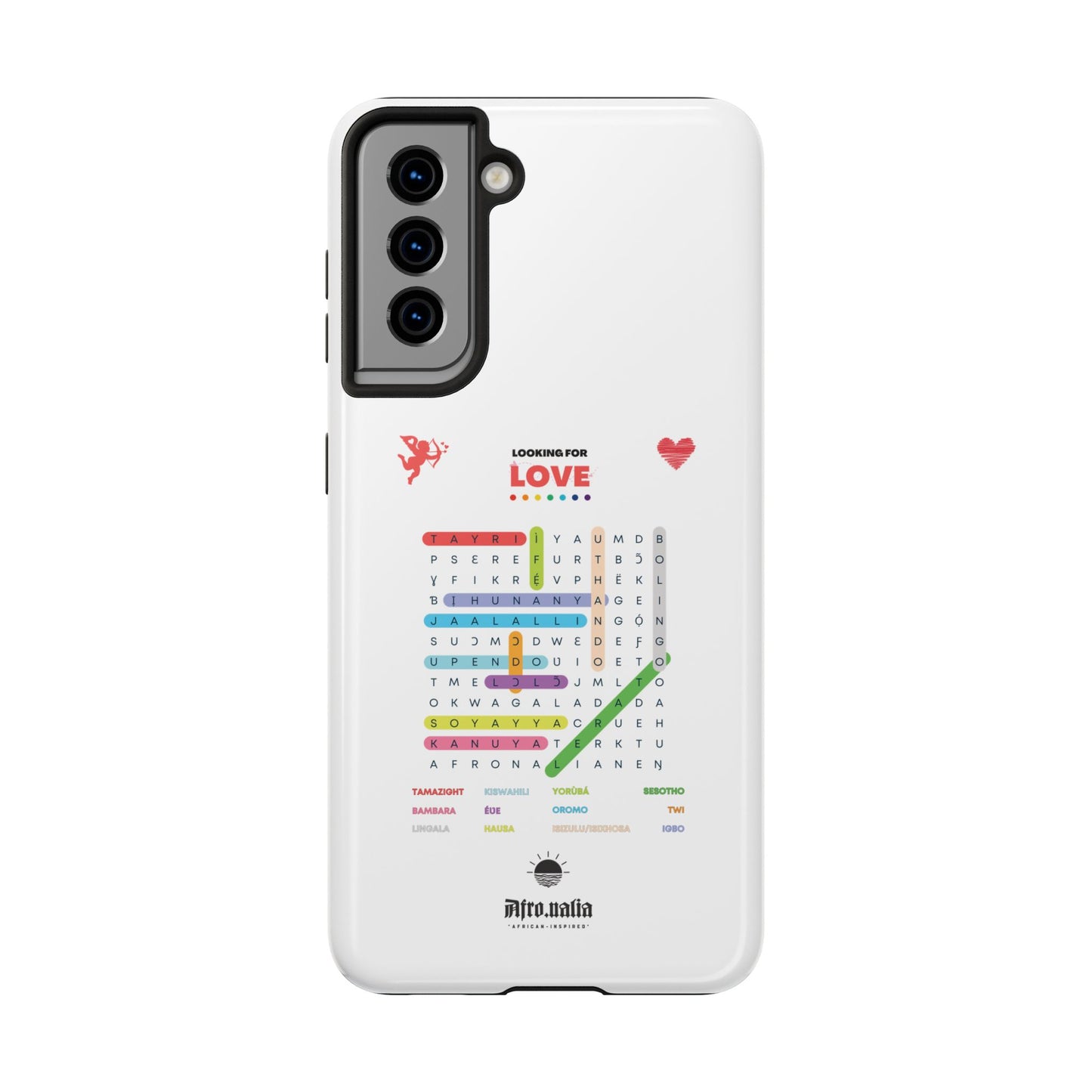 Looking for Love Phone Case - White