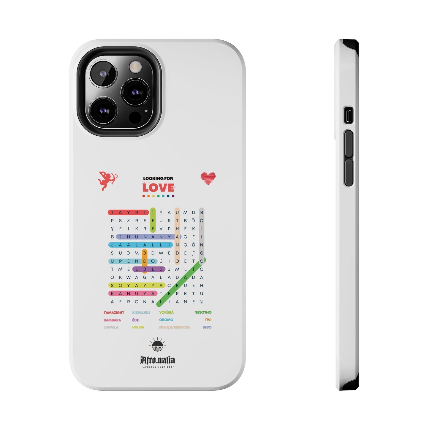 Looking for Love Phone Case - White