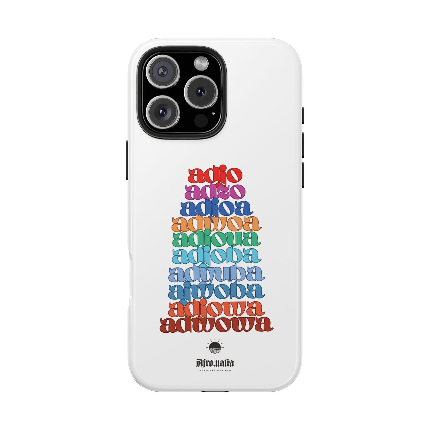 The Shapes of Adwoa Tough Phone Cases