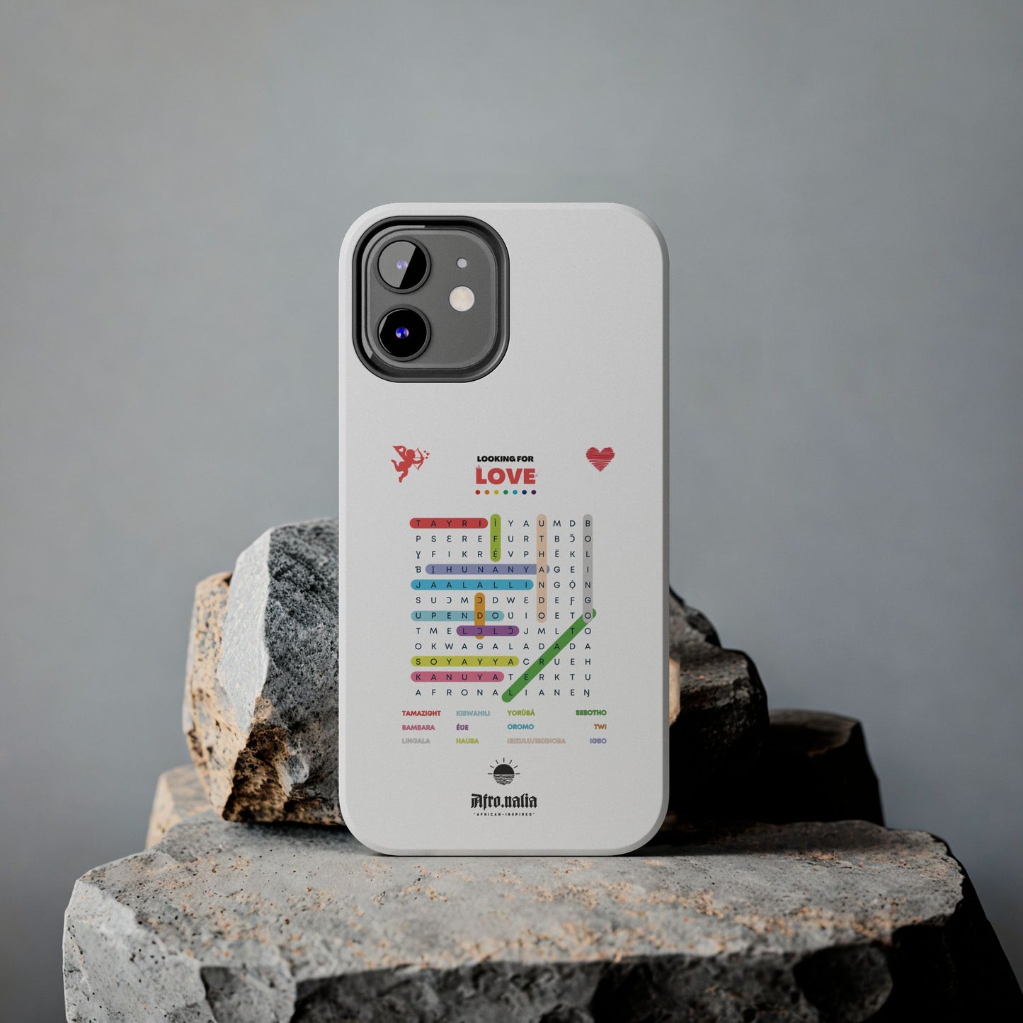 Looking for Love Phone Case - White