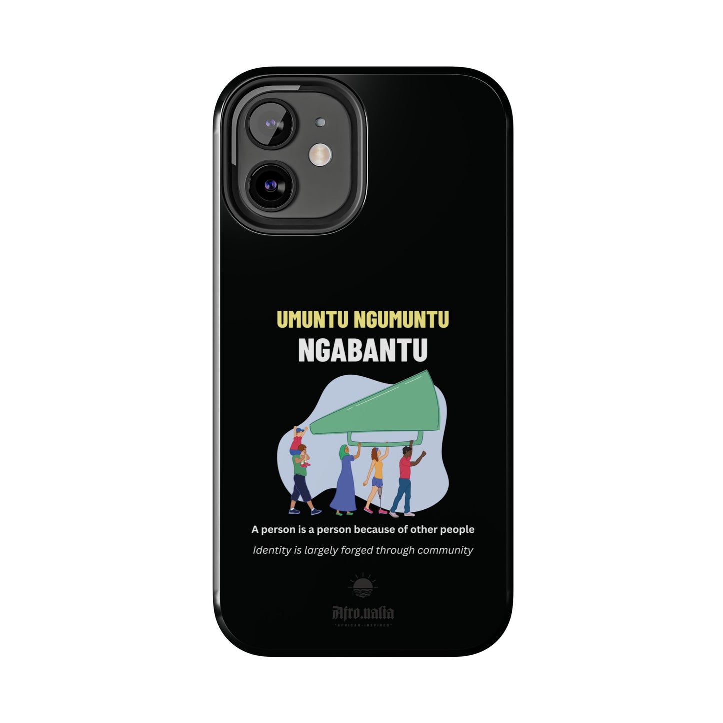 Umuntu Tough Phone Cases