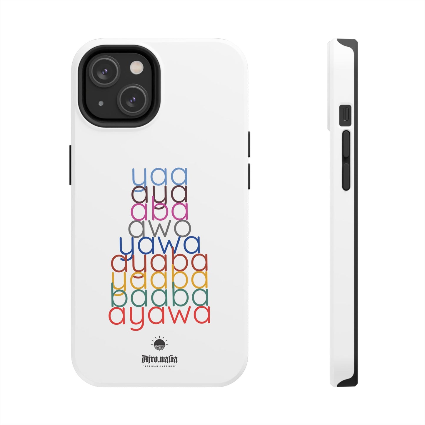 The Shapes of Yaa Tough Phone Cases