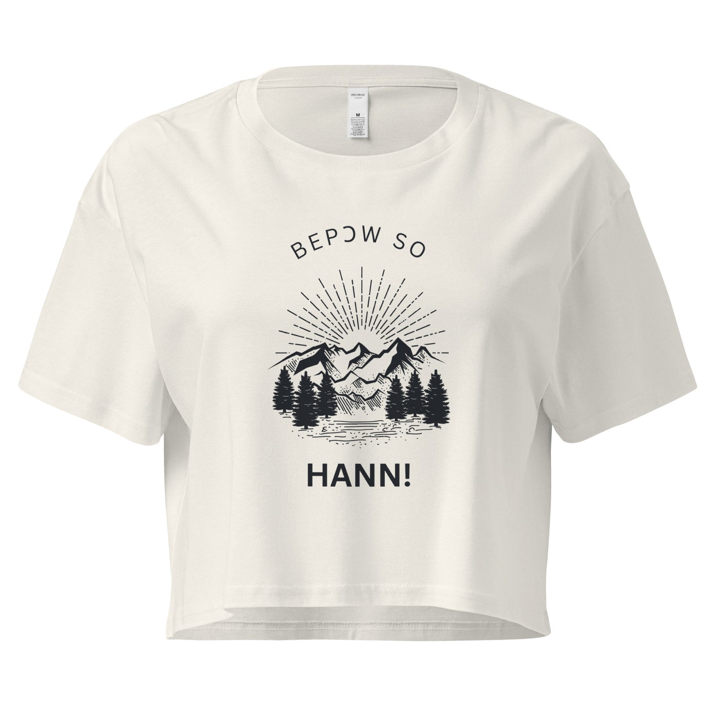 Bepɔw So Hann Crop Top