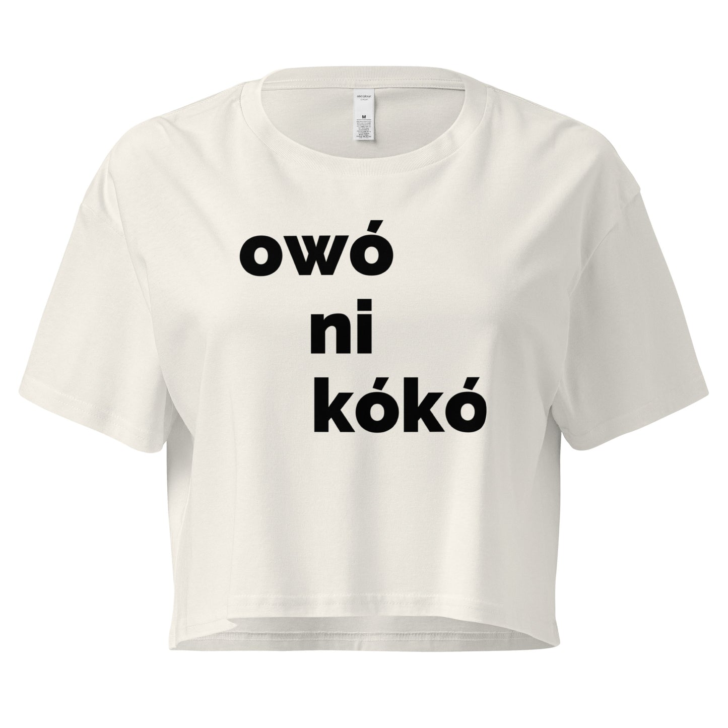 Owó Ni Kókó Crop Top