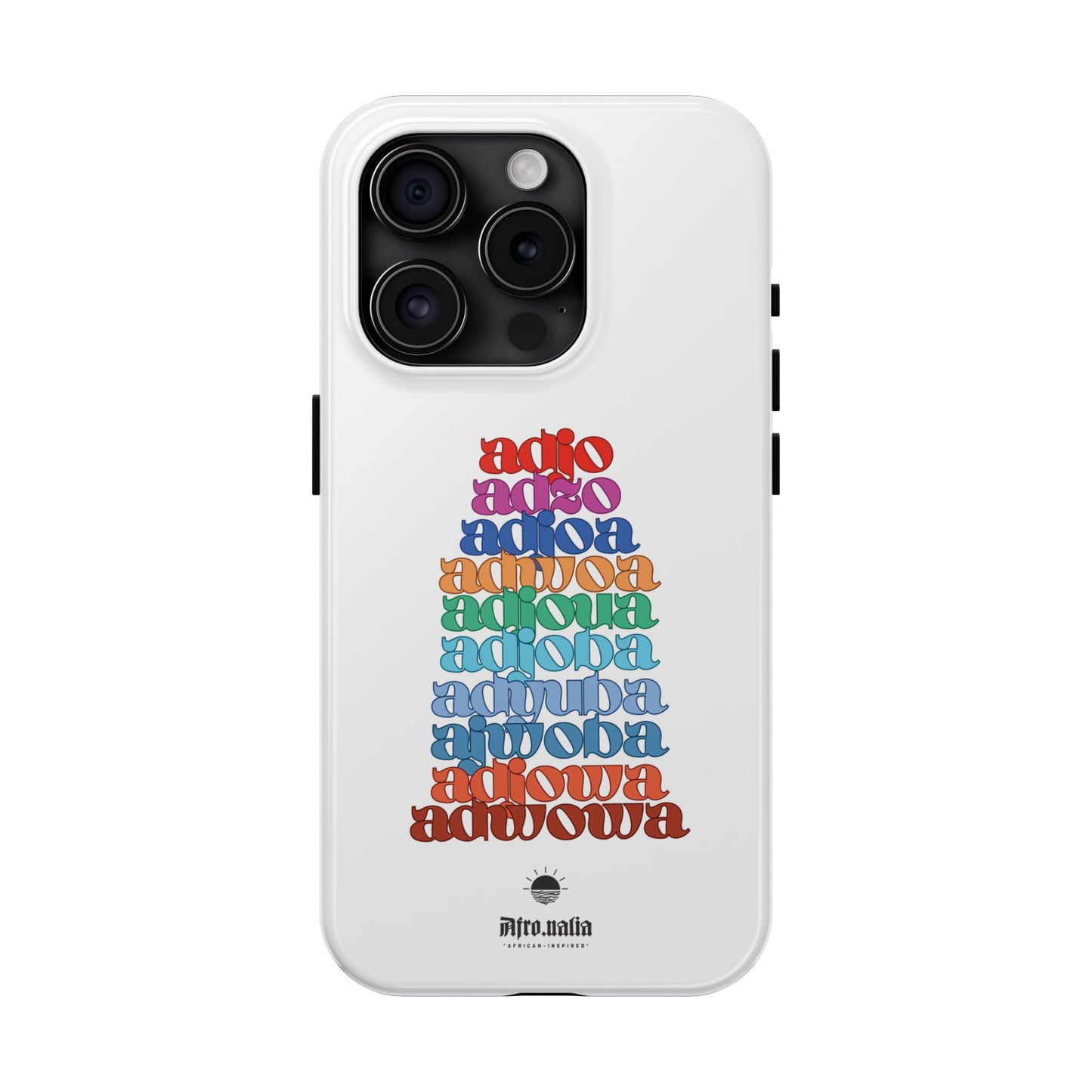 The Shapes of Adwoa Tough Phone Cases