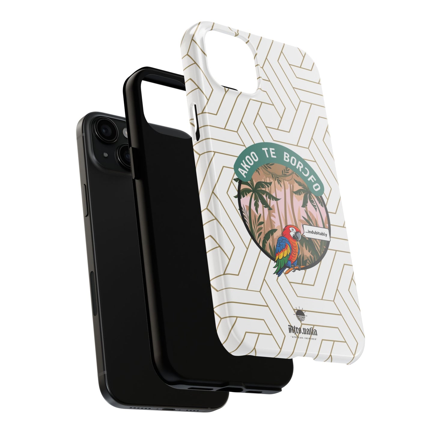 Akoo Te Borɔfo Tough Phone Cases