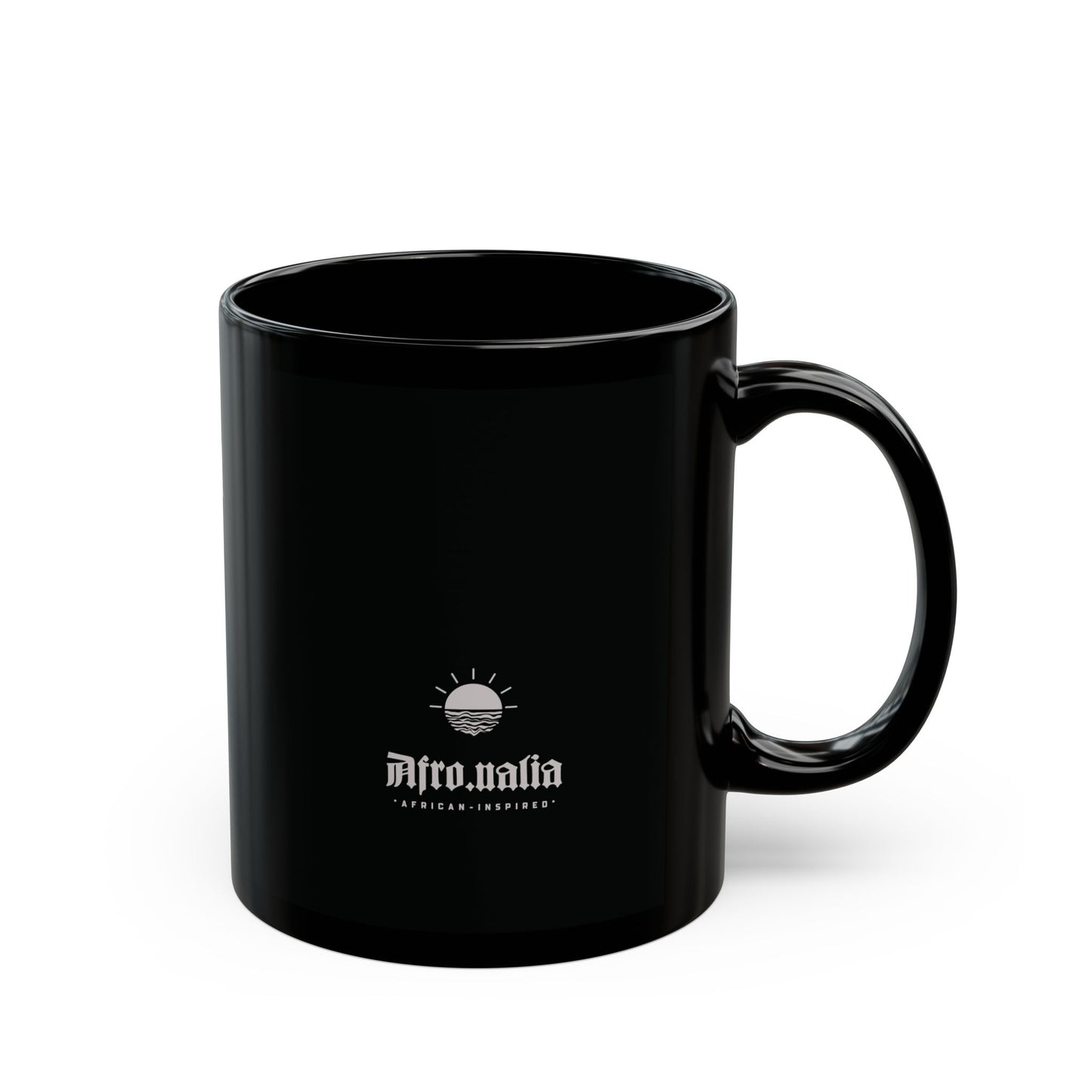 Black Ɔdɔ Yɛ Owu Mug