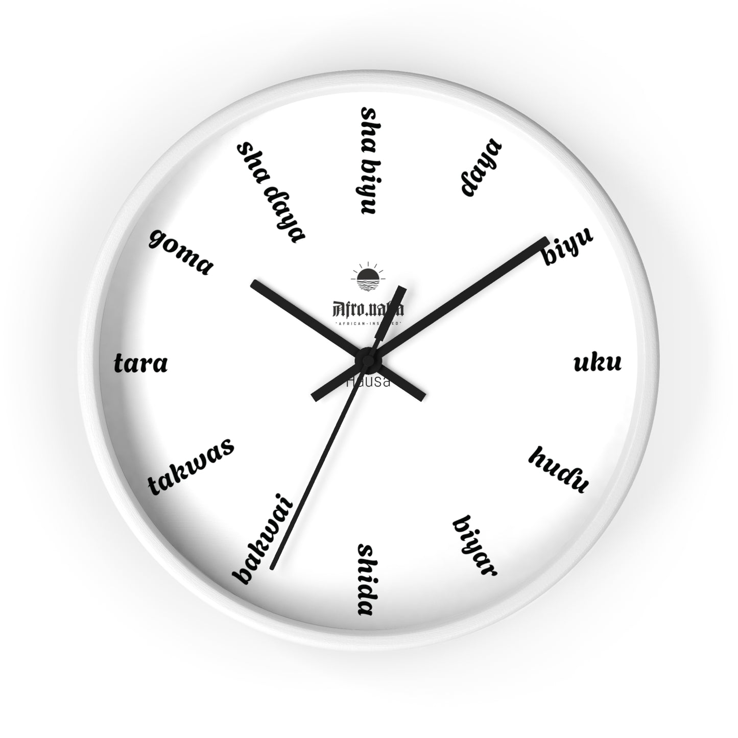 Hausa Wall Clock