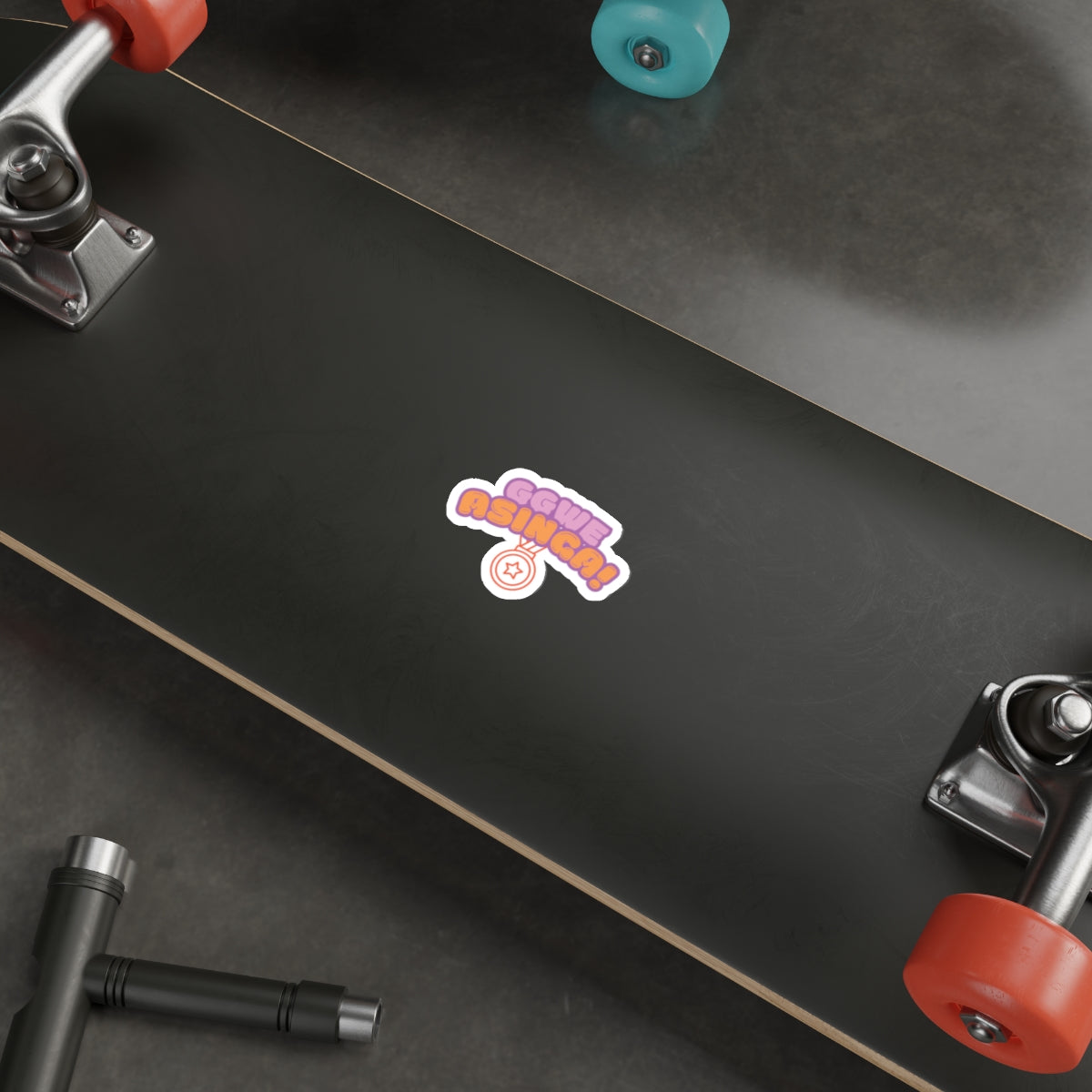 Ggwe Asinga Die-Cut Sticker
