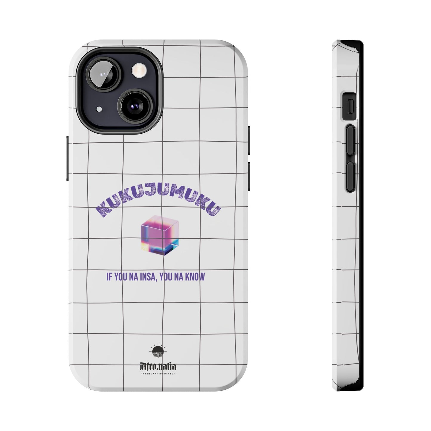 Kukujumuku Black Tough Phone Cases