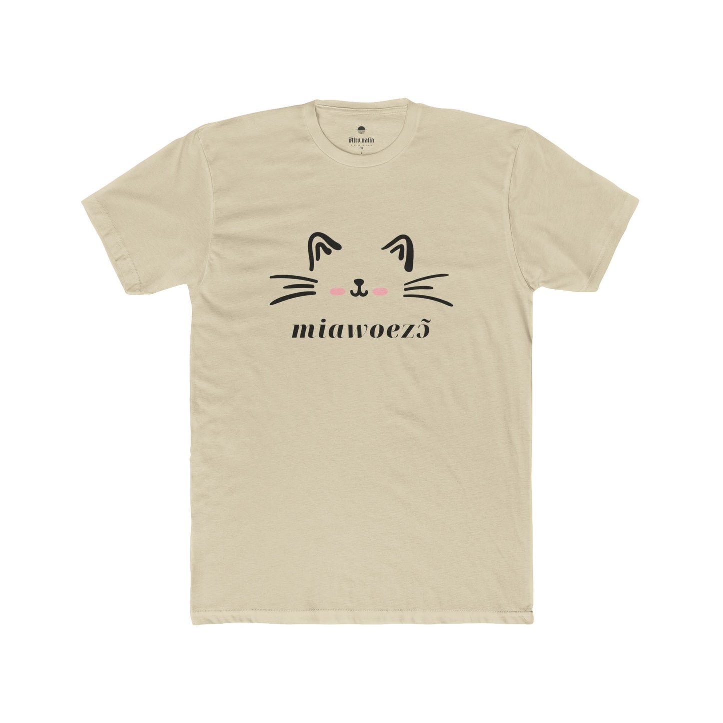 Miawoezo Cotton Crew Tee
