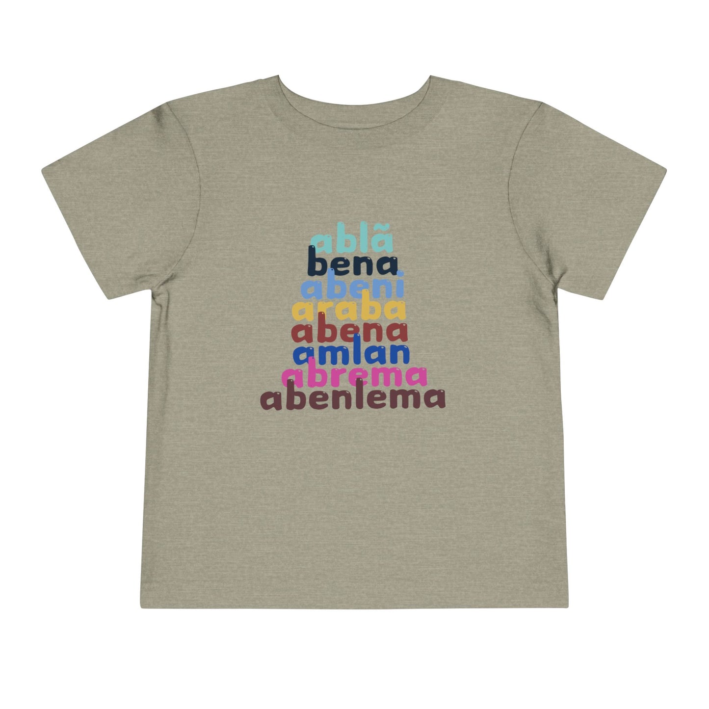 Different Shapes Of Abena Toddler Short Sleeve Tee