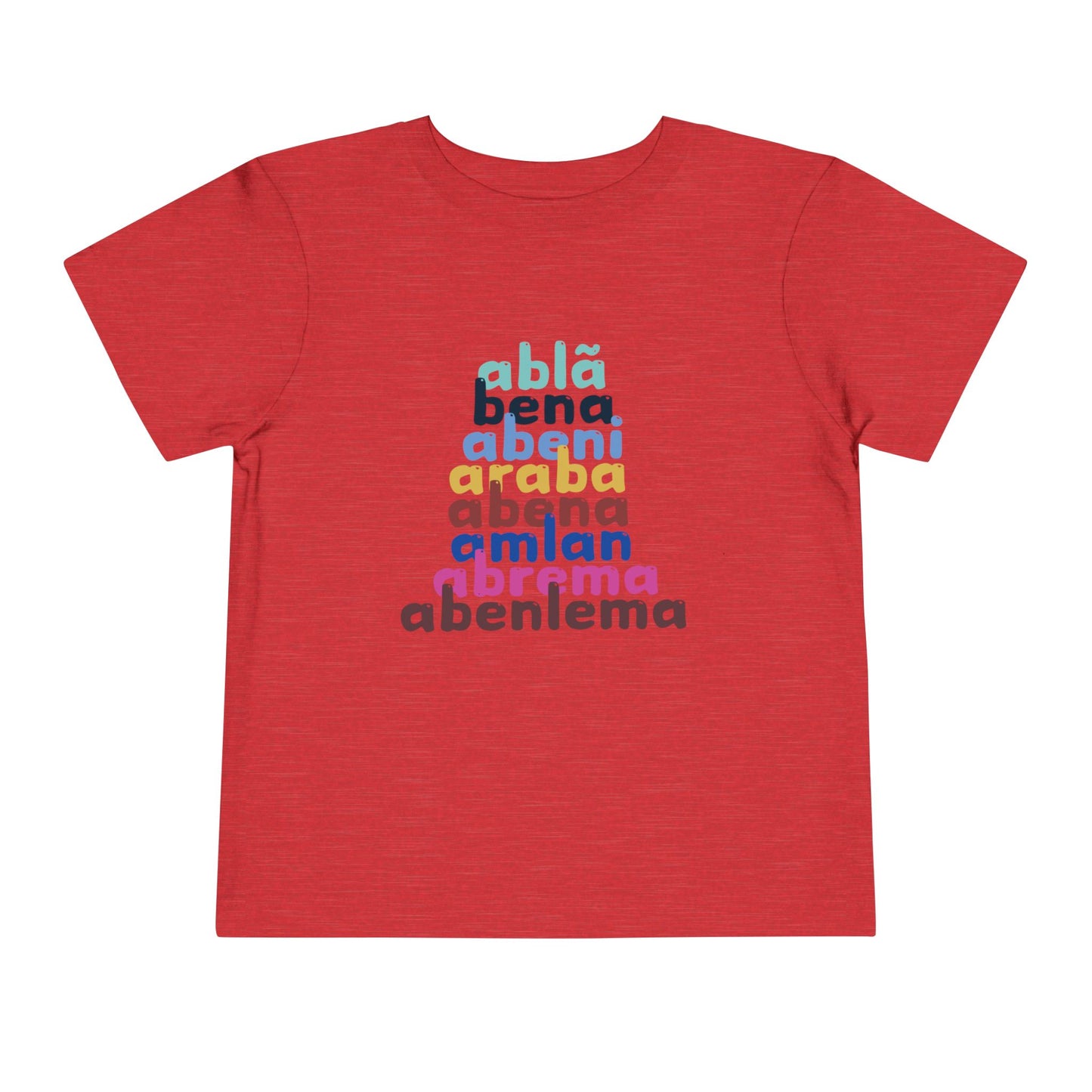 Different Shapes Of Abena Toddler Short Sleeve Tee