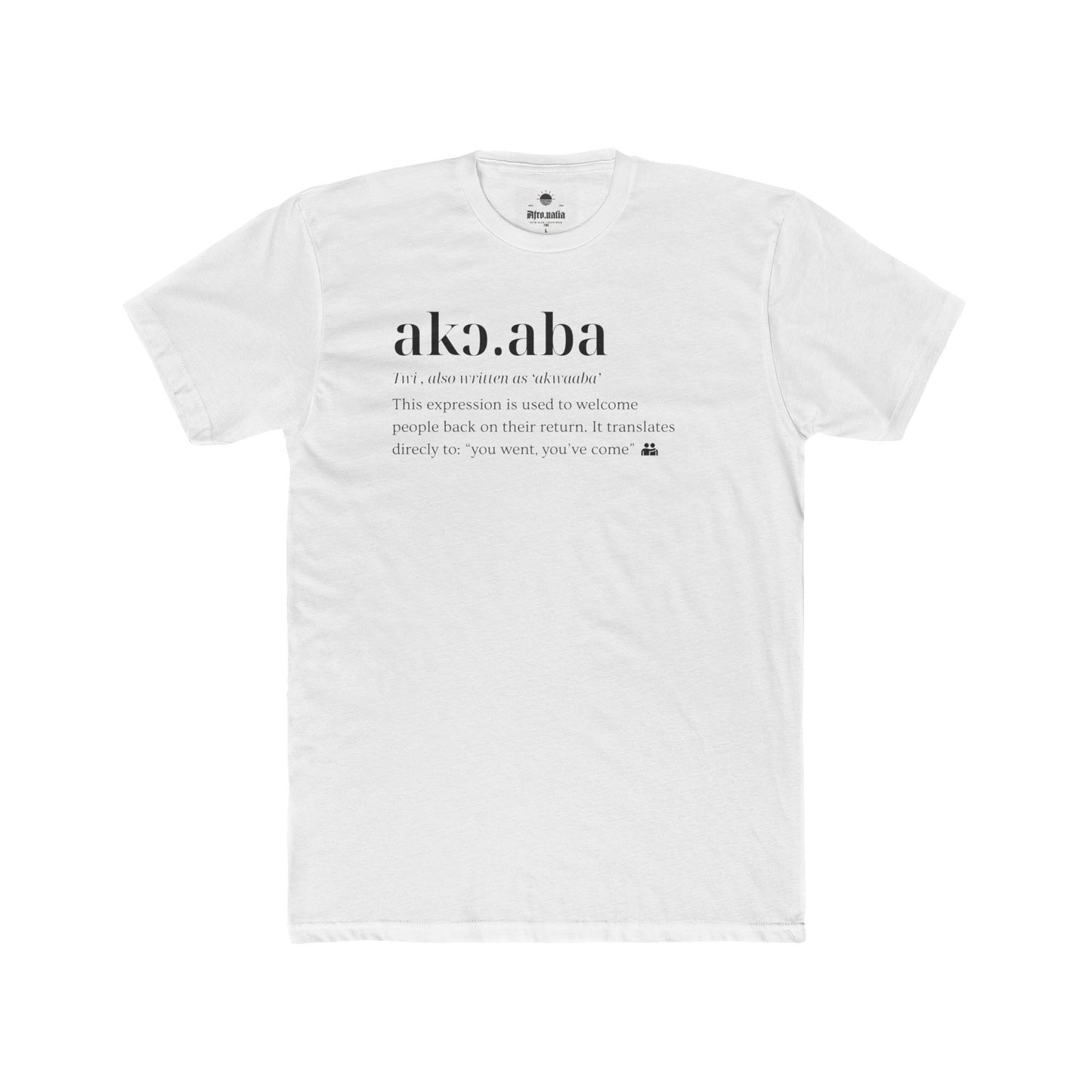 Akɔaba Cotton Crew T-shirt