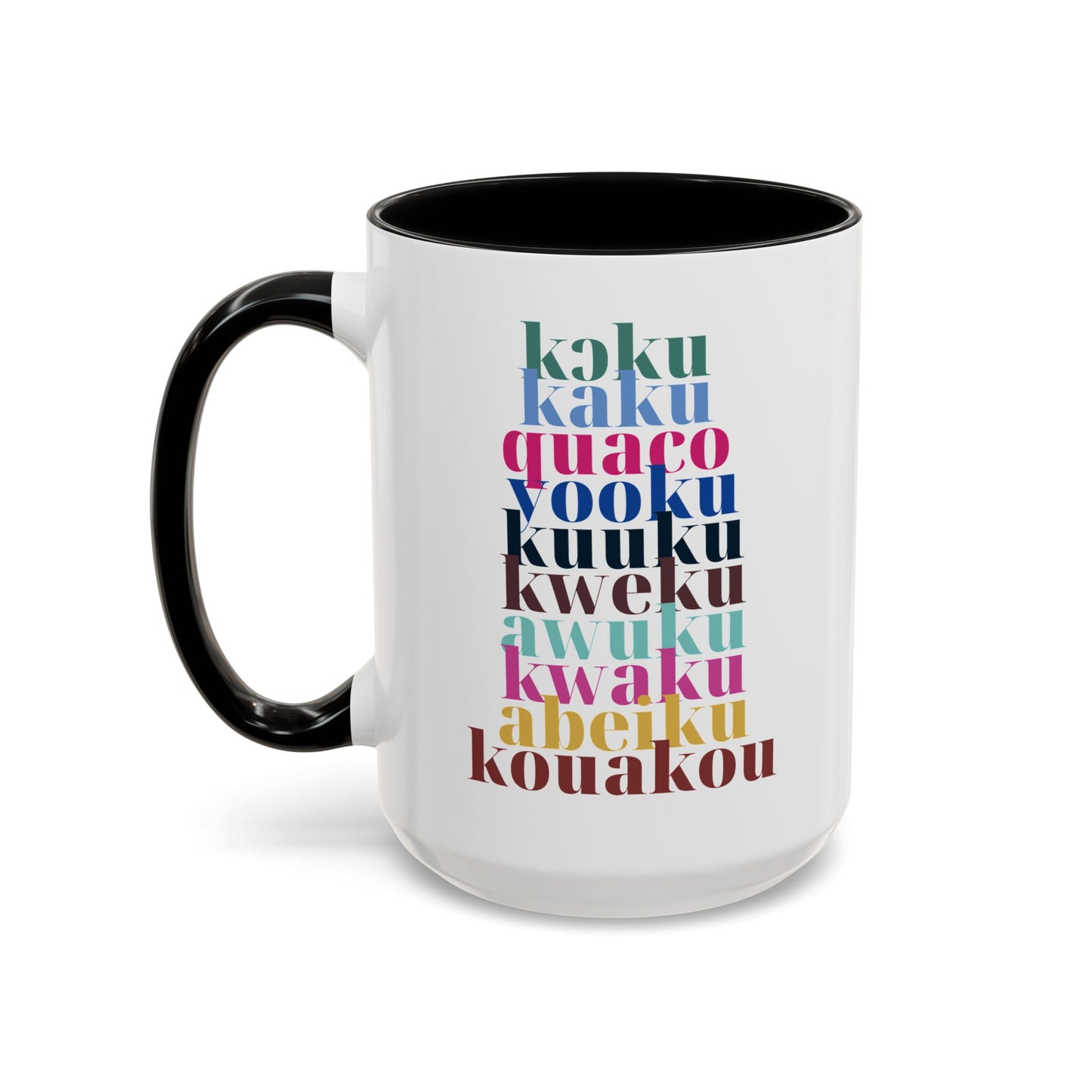Different Shapes of Kwaku Mug
