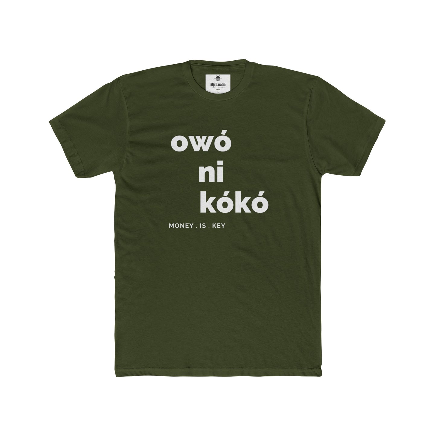 Owó ni Kókó Cotton Crew T-shirt