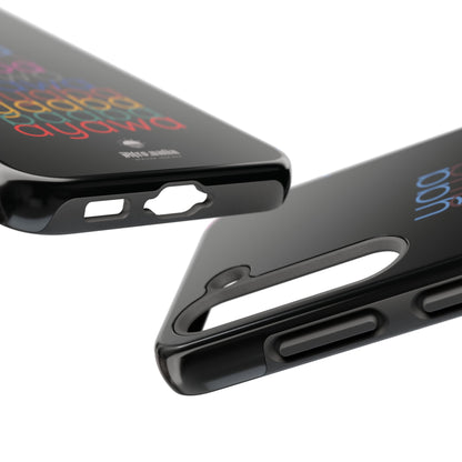 The Shapes of Yaa Black Tough Phone Cases