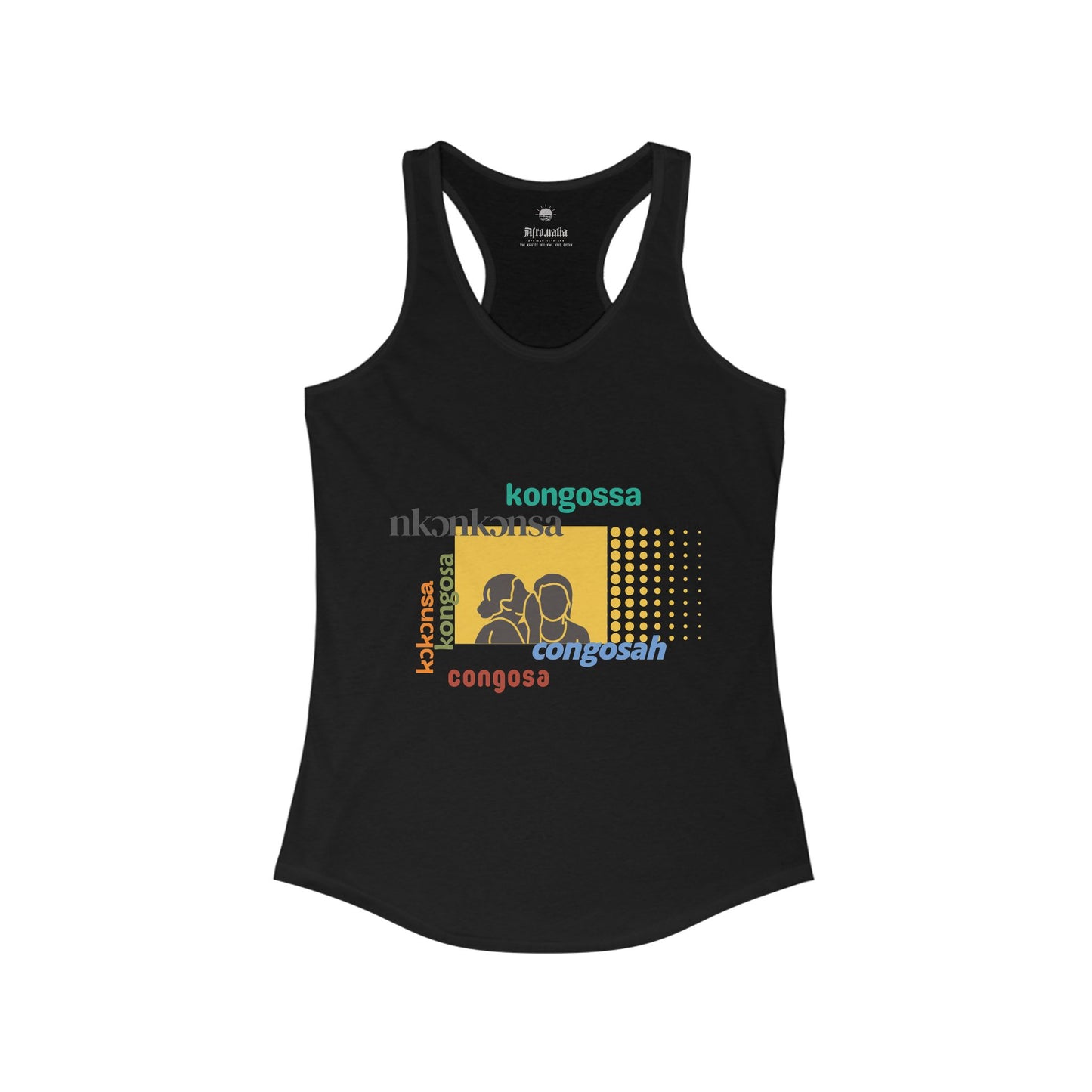 Nkɔnkɔnsa Racerback Tank Top