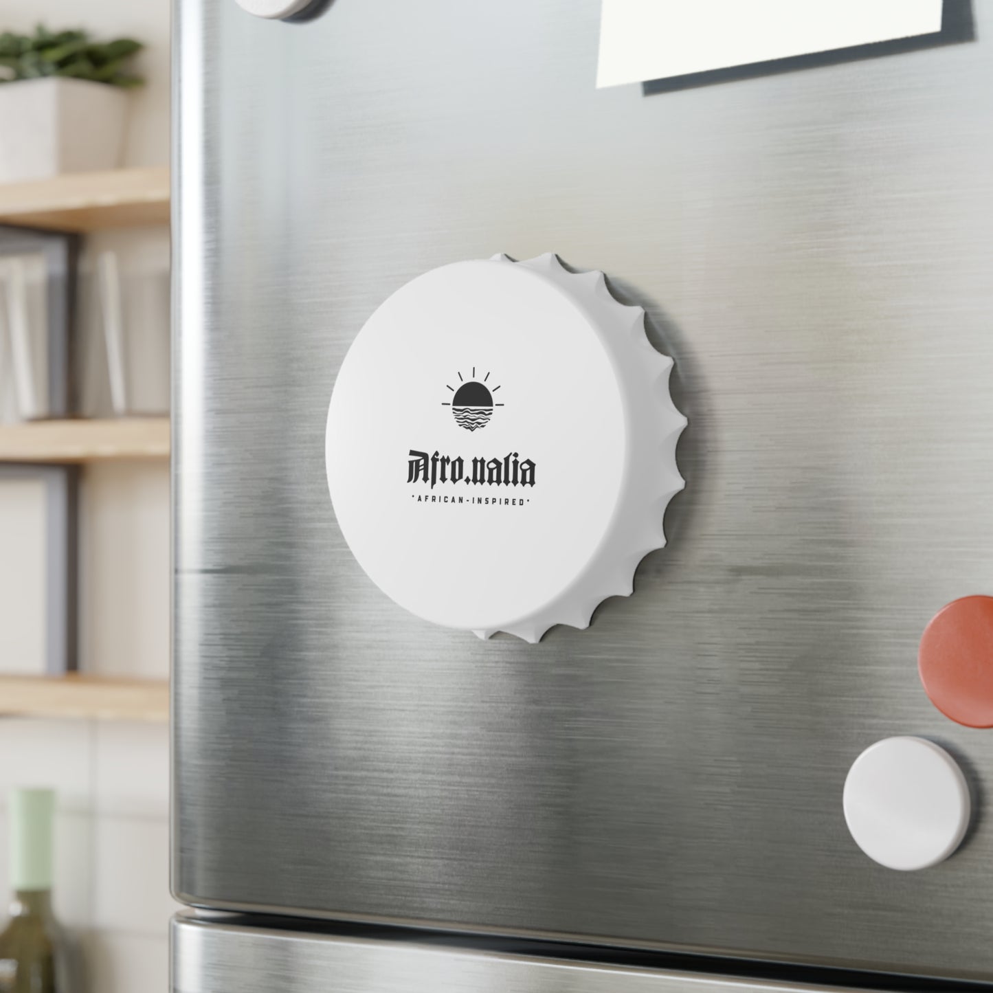 Afronalia Magnetic Bottle Opener