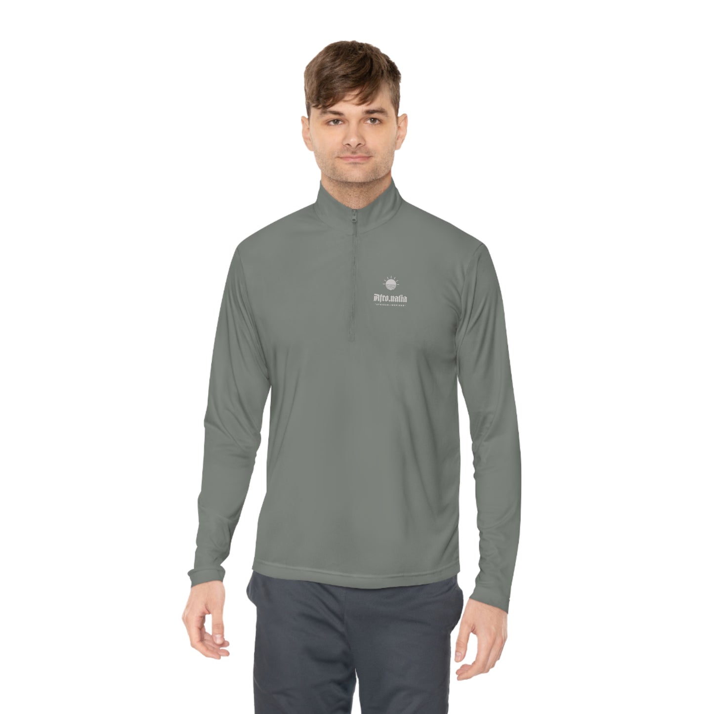 Afronalia Quarter-Zip Pullover