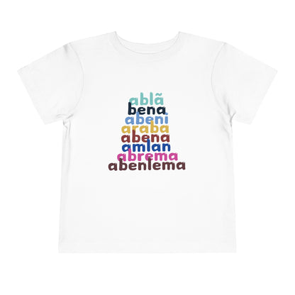 Different Shapes Of Abena Toddler Short Sleeve Tee