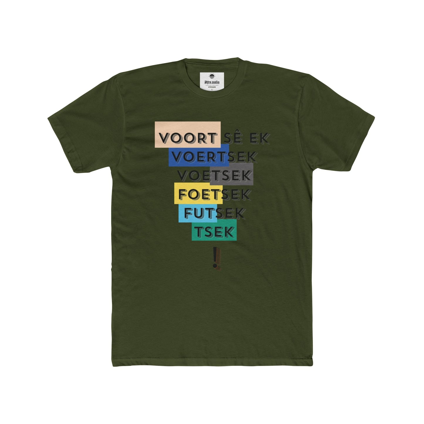 Voetsek Cotton Crew Tee