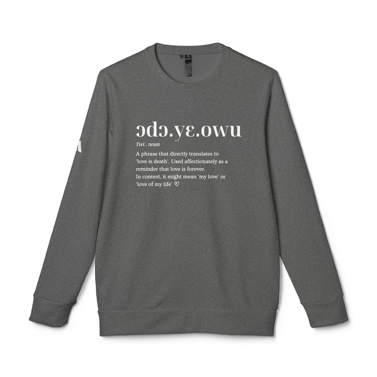 Ɔdɔyɛwu Adidas Crewneck Sweatshirt