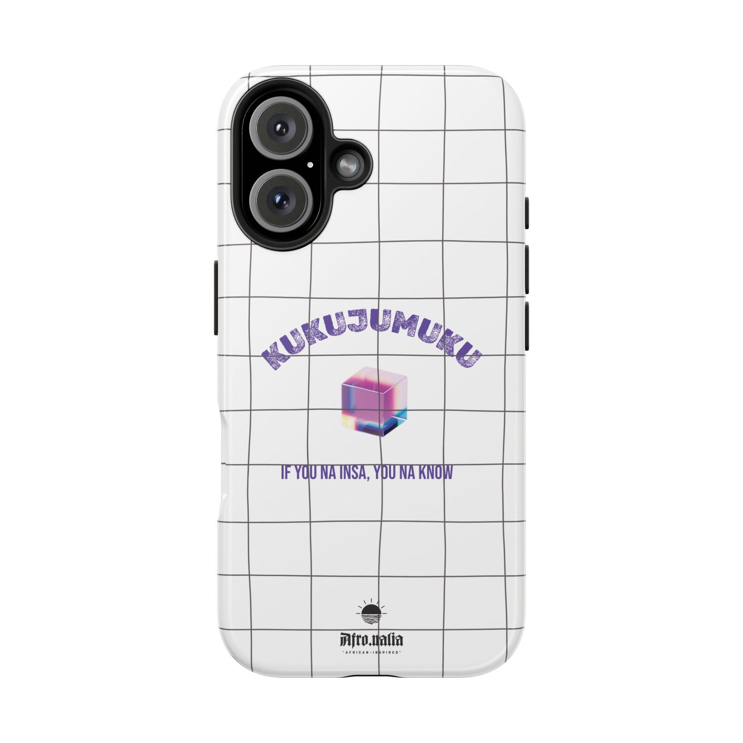 Kukujumuku Black Tough Phone Cases