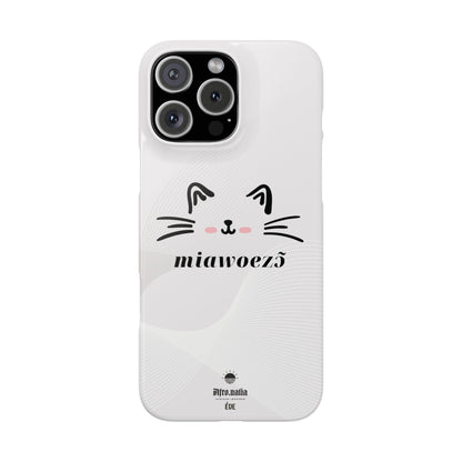 Miawoezo iPhone Slim Phone Cases