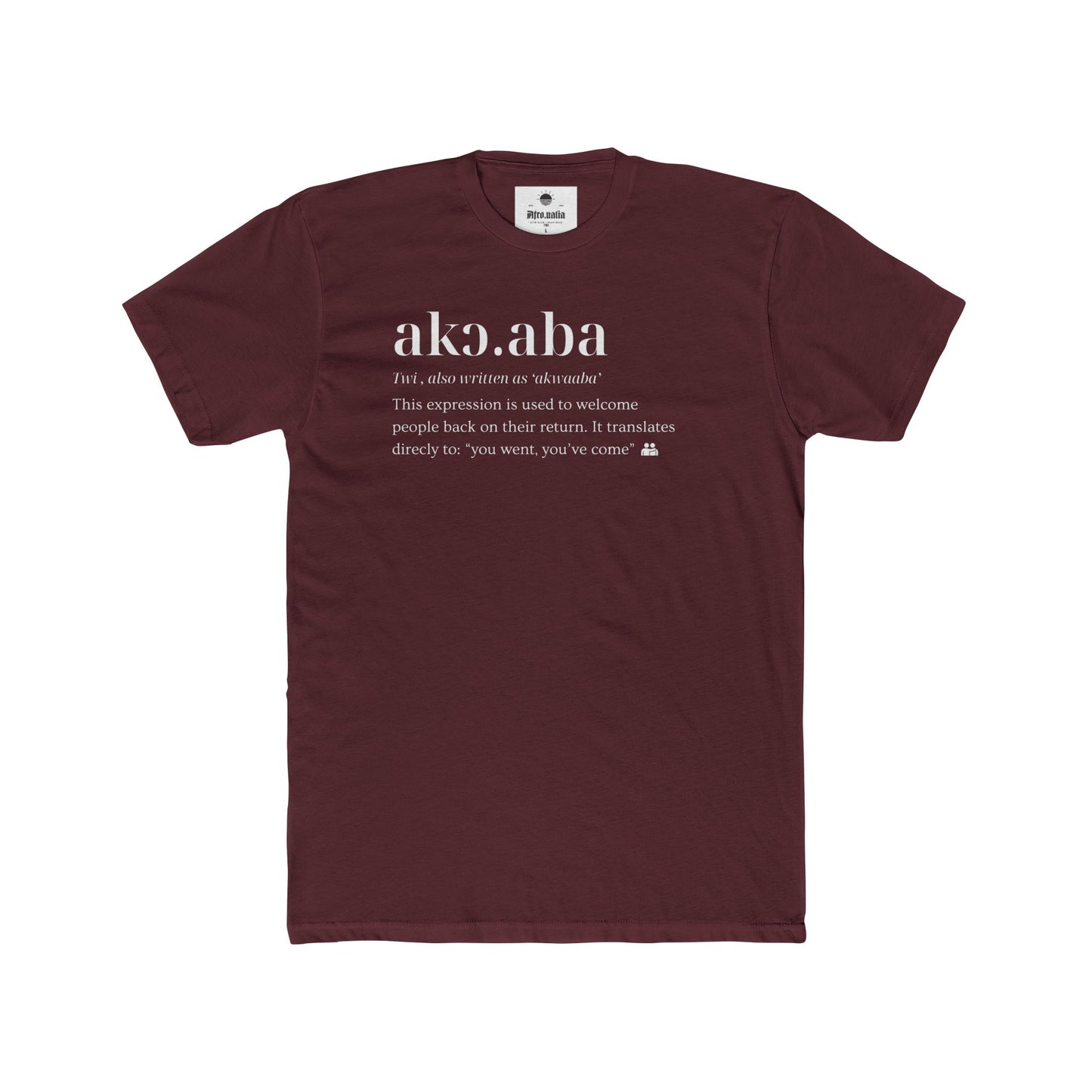 Akɔaba Cotton Crew T-shirt