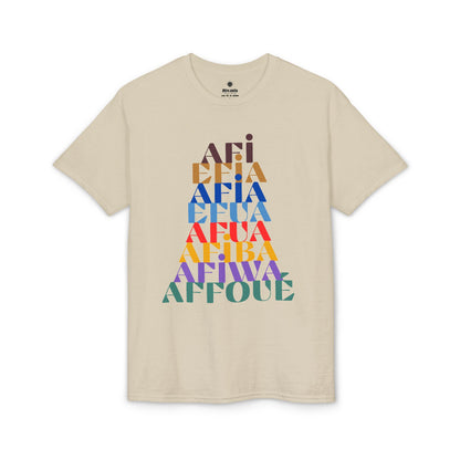 The Shapes of Afia T-Shirt