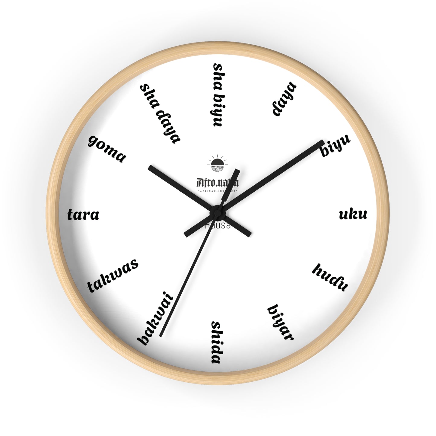 Hausa Wall Clock