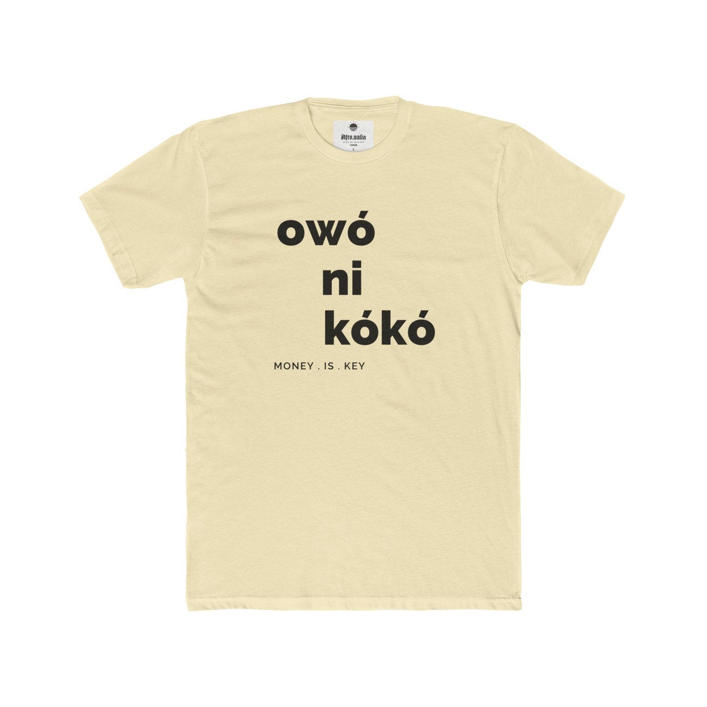 Owó ni Kókó Cotton Crew T-shirt
