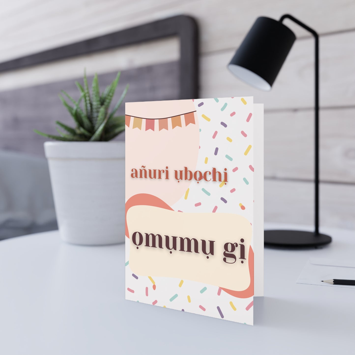 Añuri Ụbọchị Ọmụmụ Gị Birthday Card