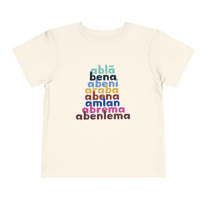 Different Shapes Of Abena Toddler Short Sleeve Tee