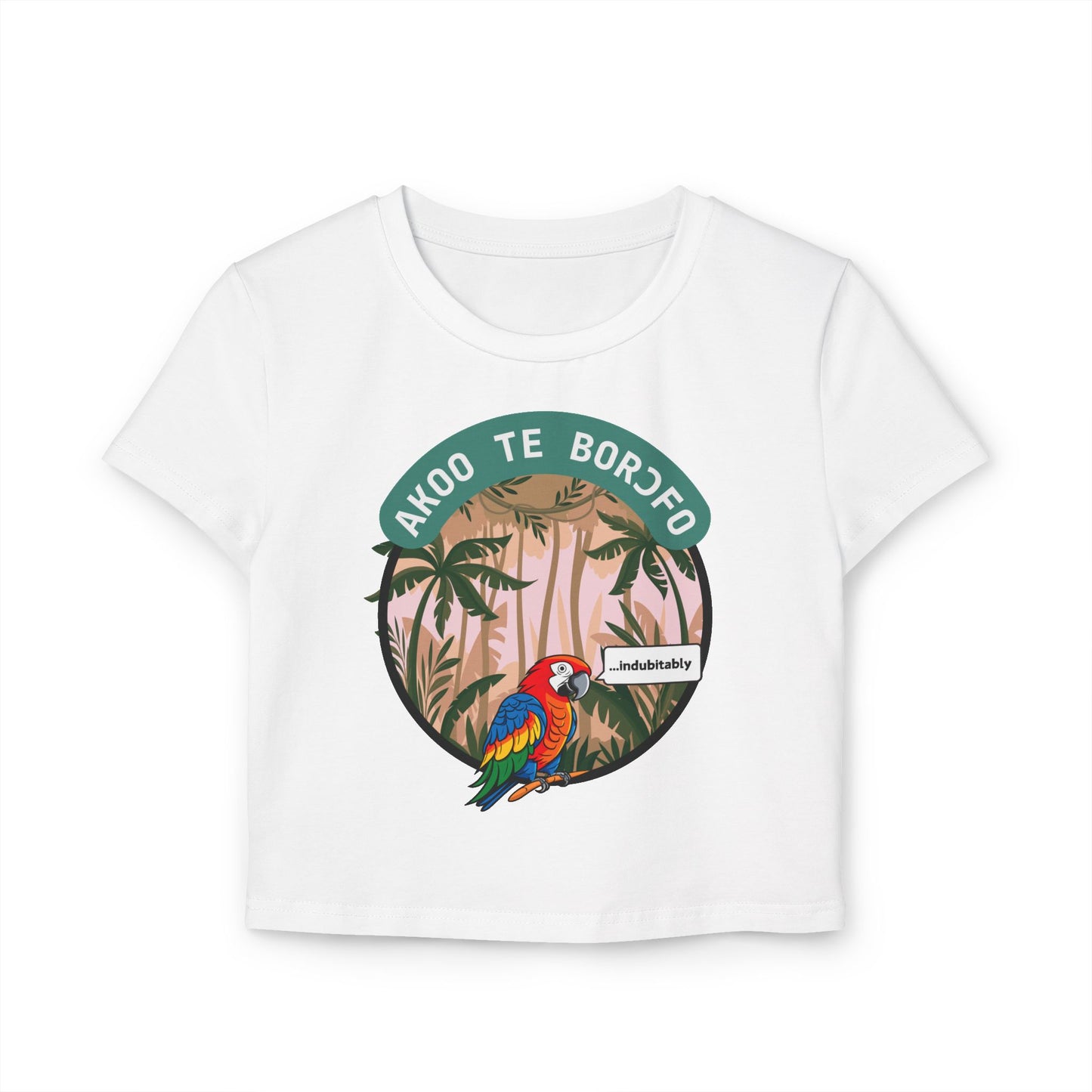 Akoo Te Borɔfo Cropped T-shirt