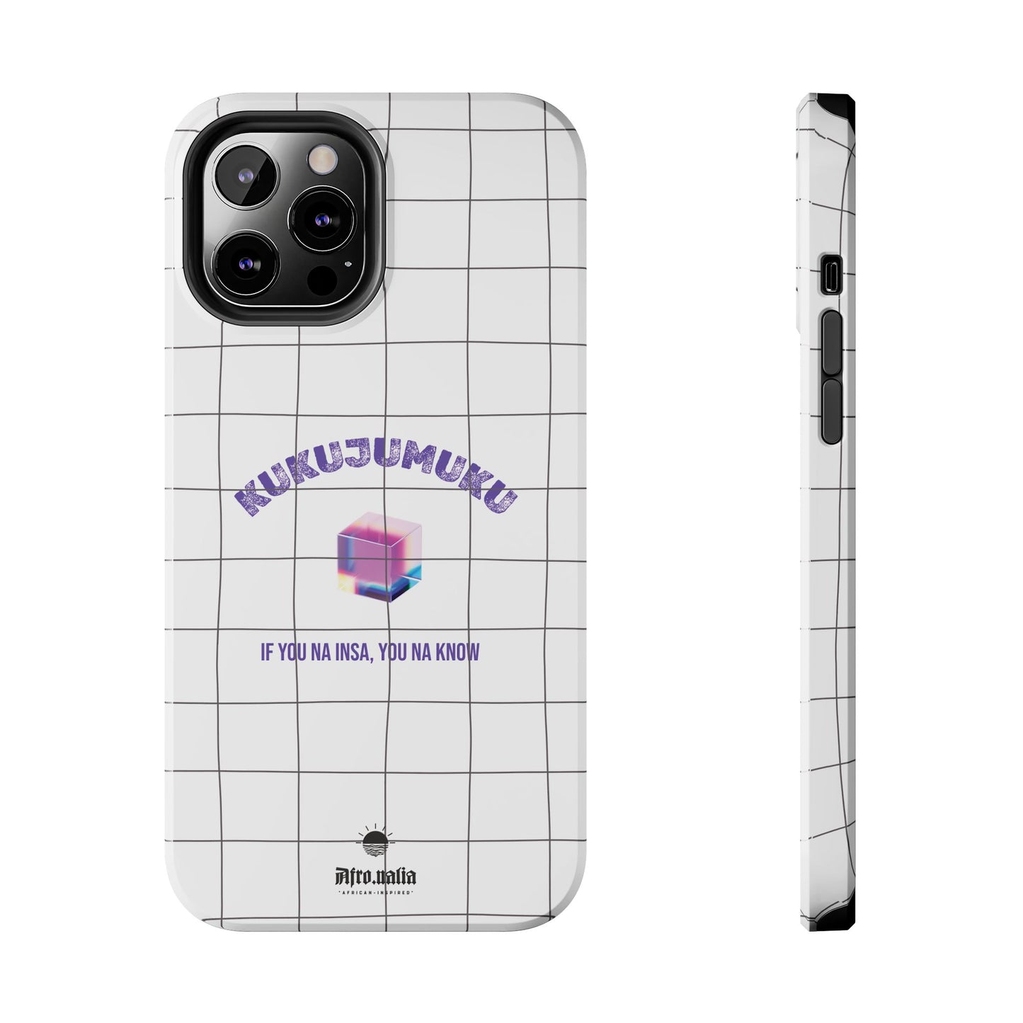 Kukujumuku Black Tough Phone Cases