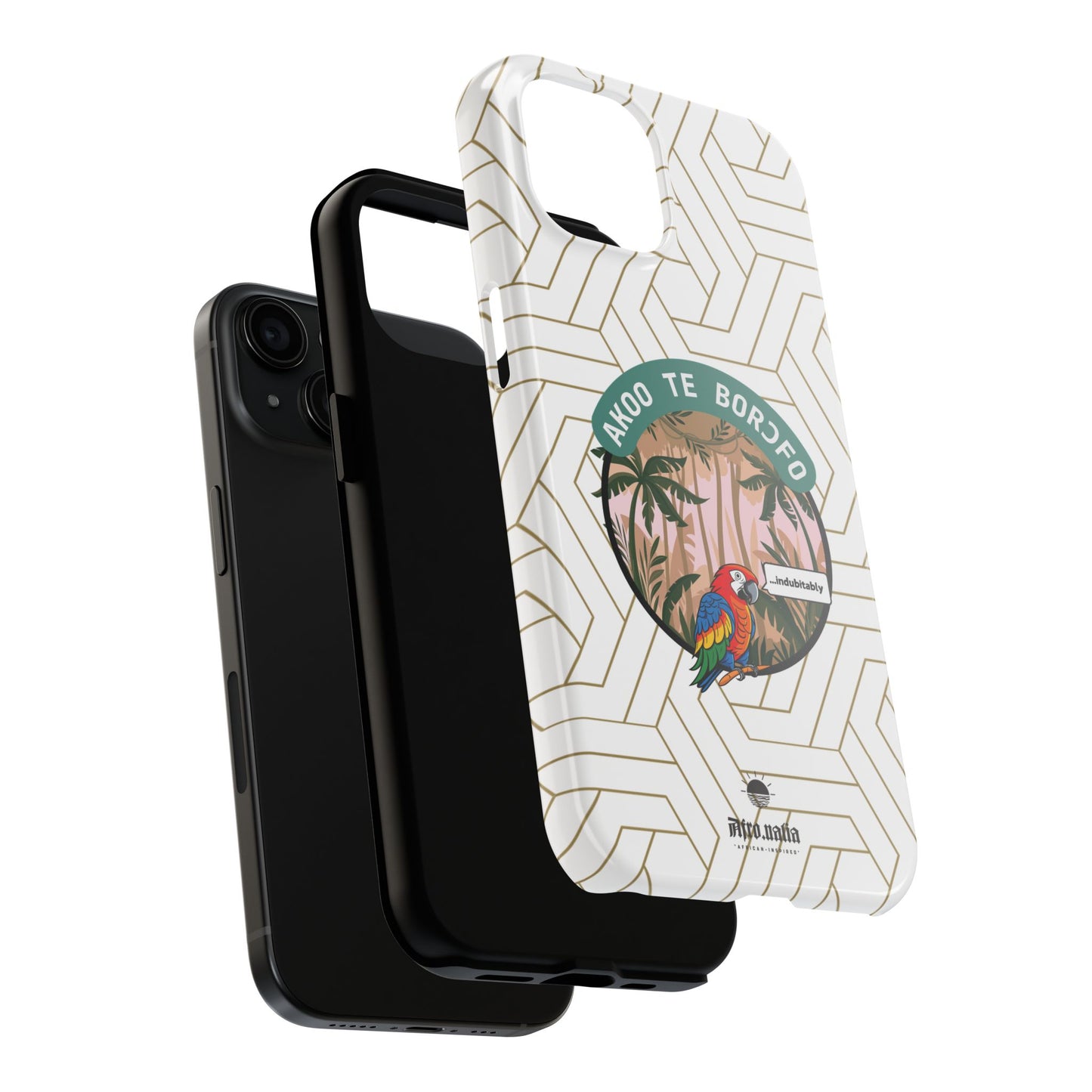 Akoo Te Borɔfo Tough Phone Cases