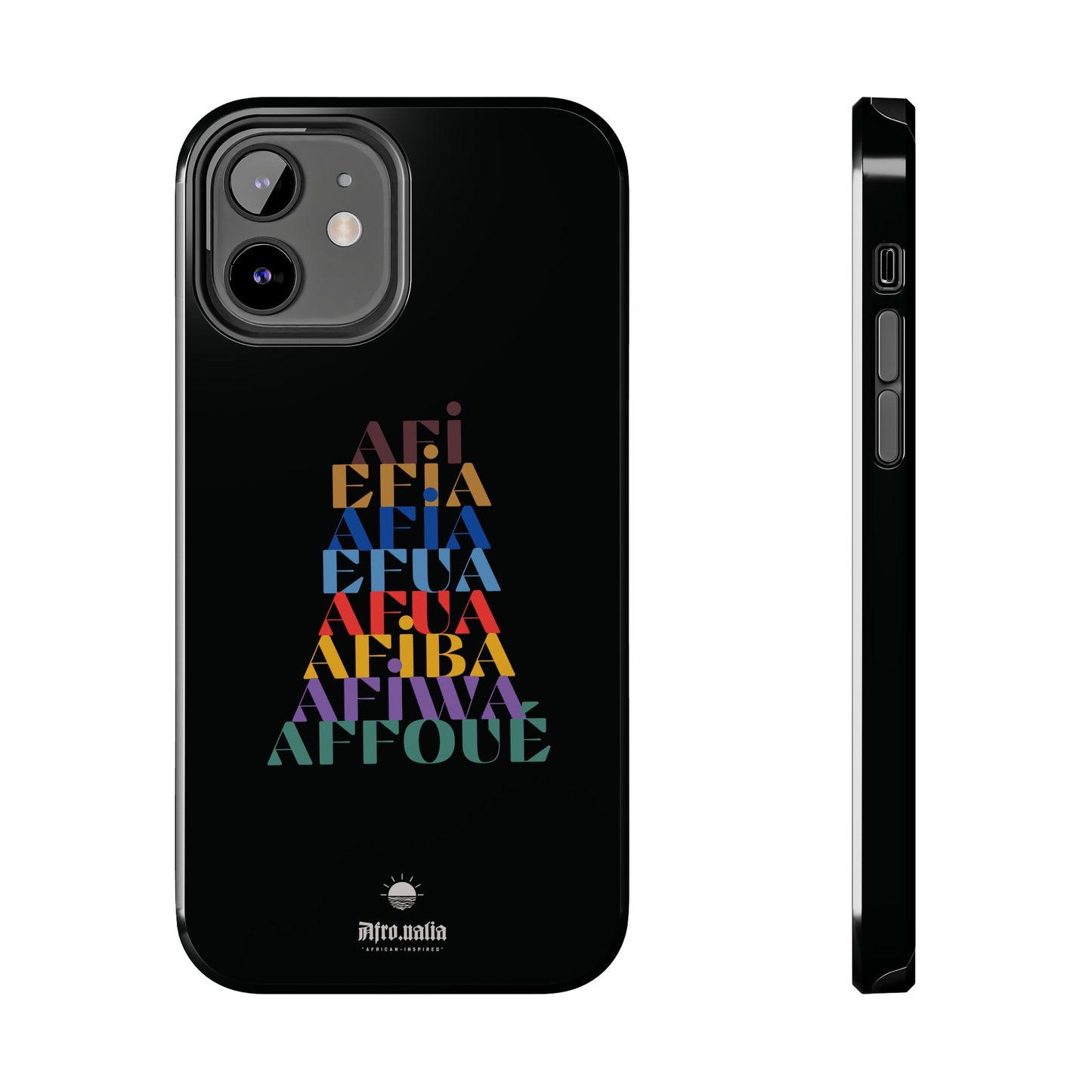 The Shapes of Afia Tough Phone Cases