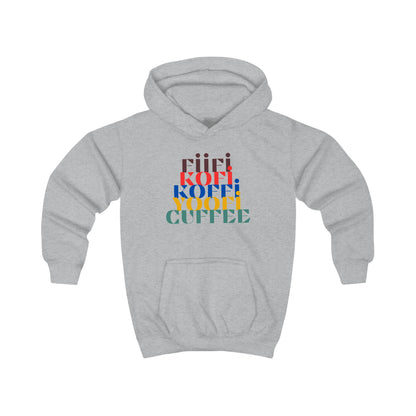 Different Shapes of Kofi Kids' Hoodie