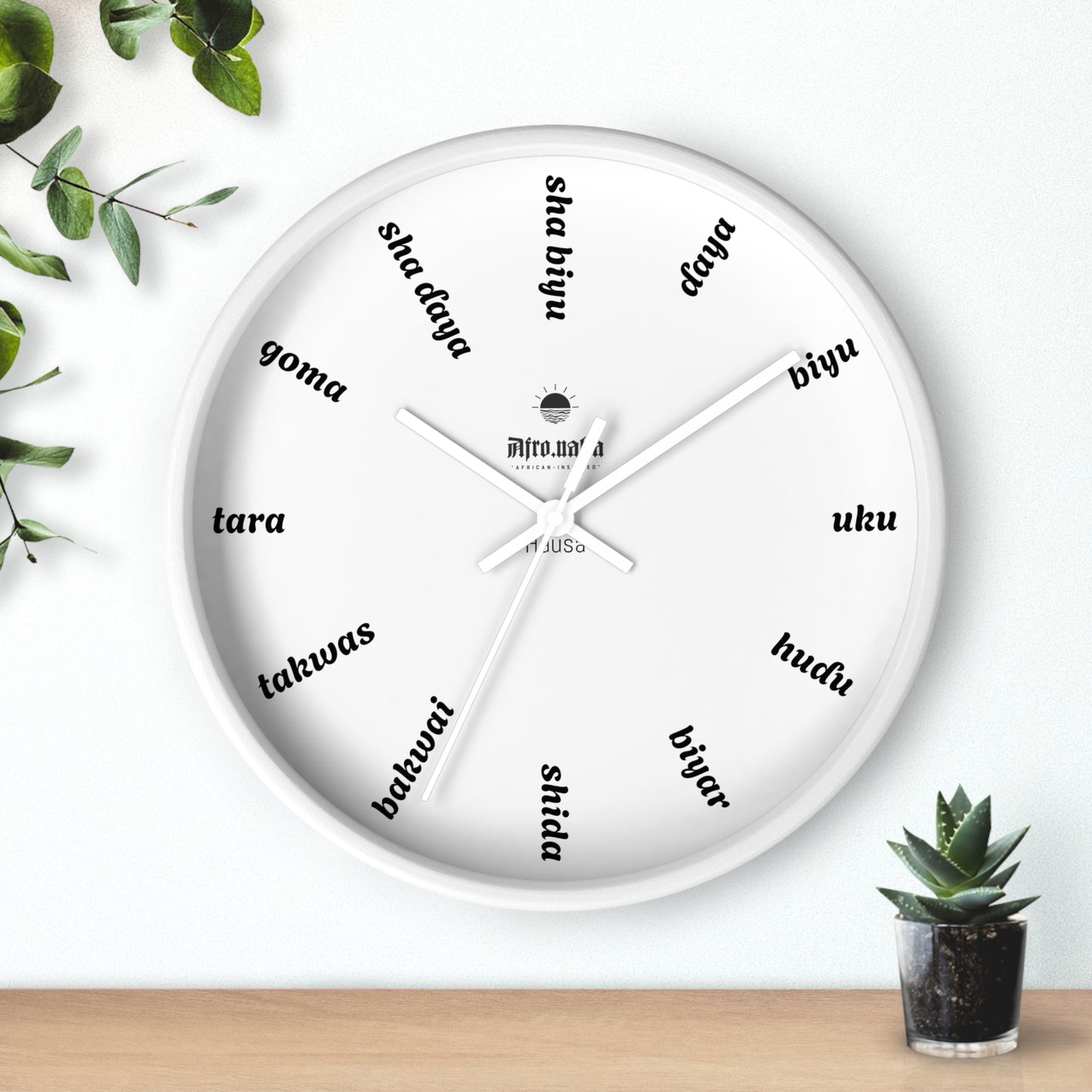 Hausa Wall Clock