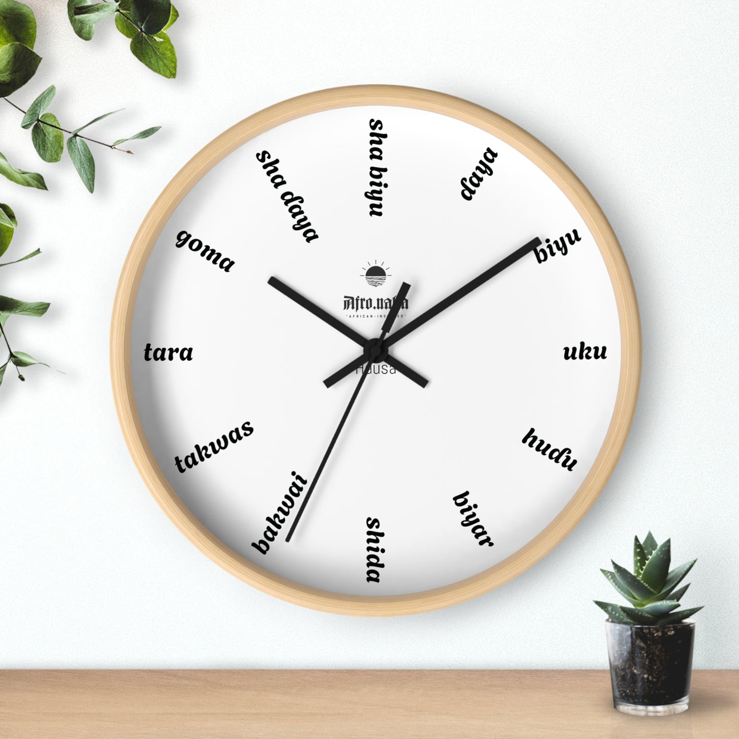 Hausa Wall Clock